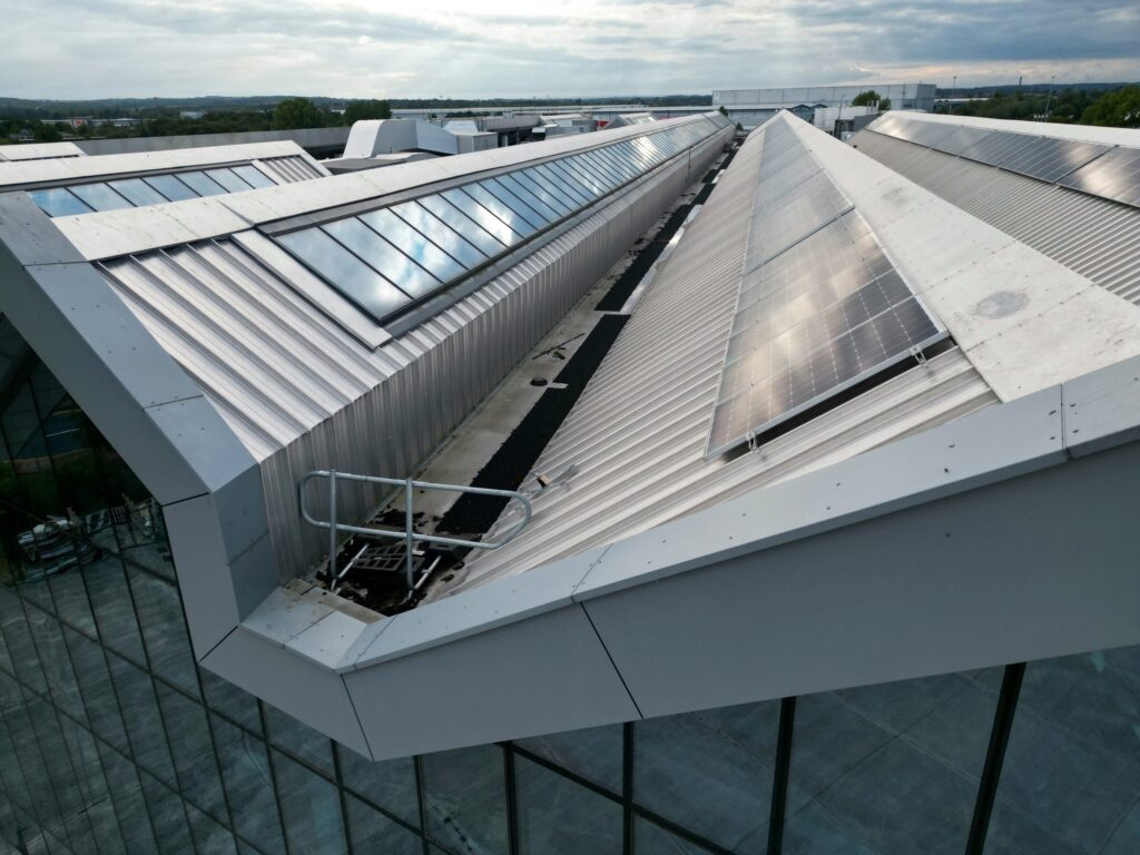 Rail College, Doncaster — aerial drone photography by Drone Site UK