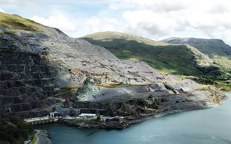 Electric Mountain, Gwynedd — aerial drone photography by Drone Site